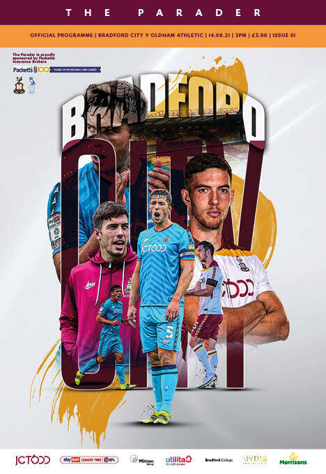 Bradford City v Oldham Athletic - 14/08/21