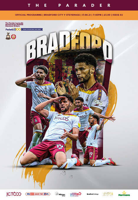 Bradford City v Stevenage - 17/08/21