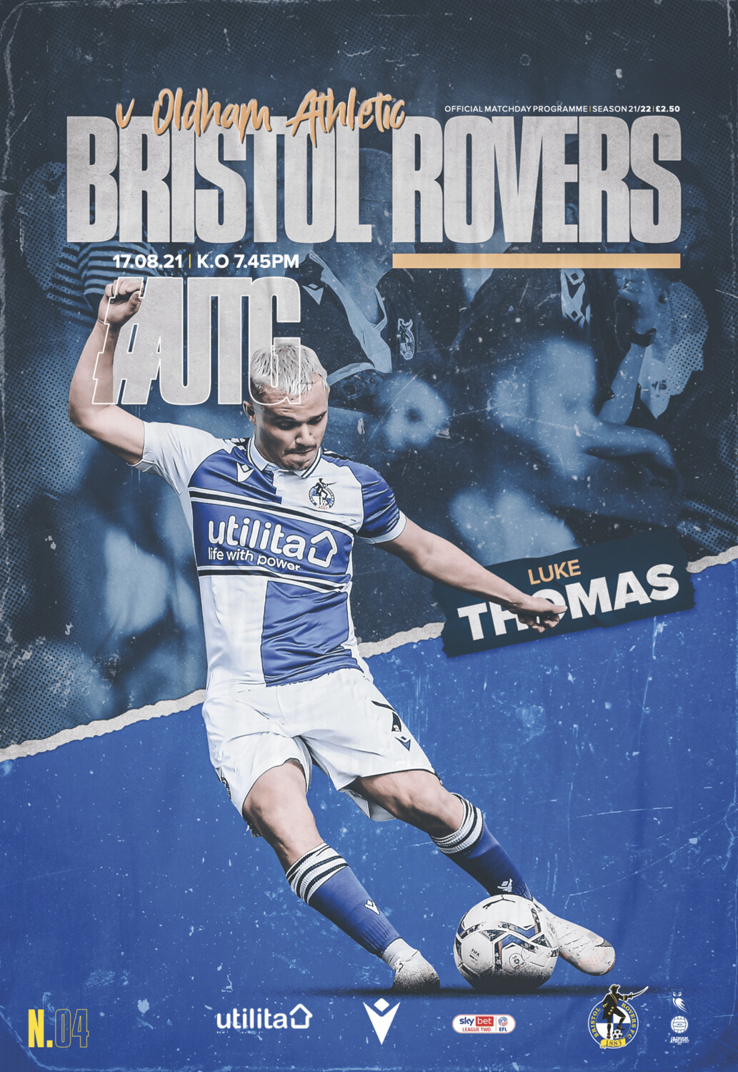 Bristol Rovers v Oldham Athletic - 17/08/21