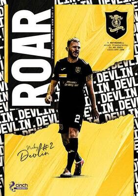 Livingston v Motherwell - 21/08/21