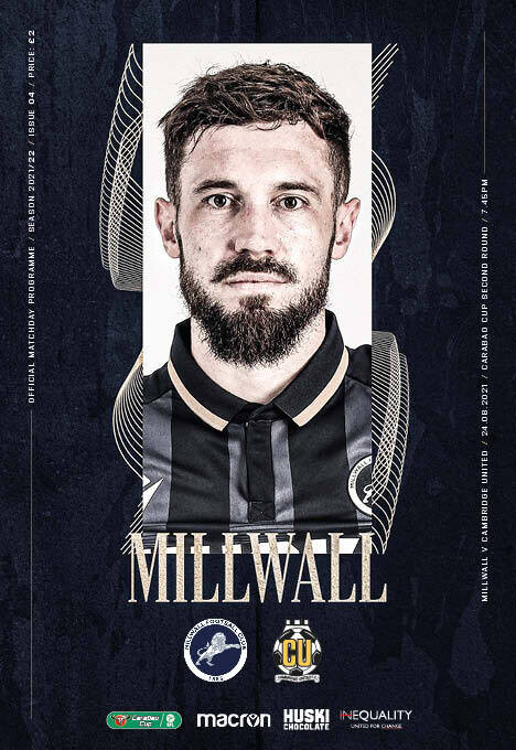 Millwall v Cambridge United - 24/08/21