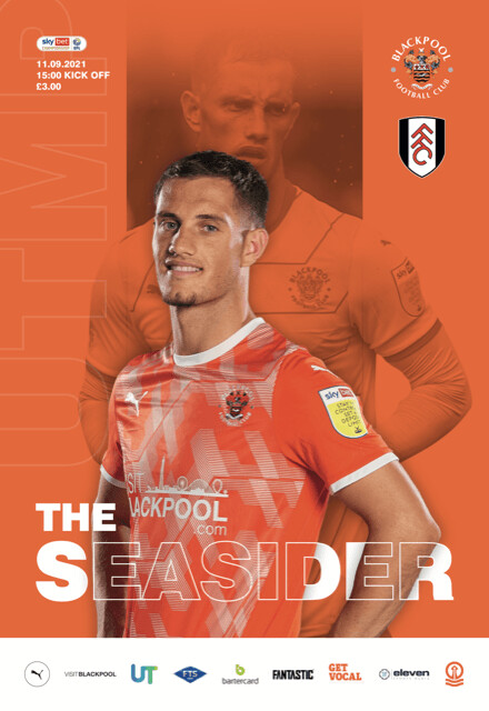 Blackpool v Fulham - 11/09/21