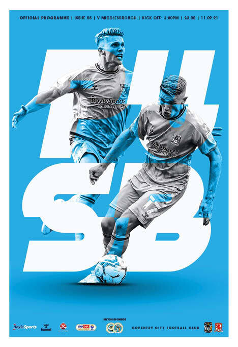 Coventry City v Middlesbrough - 11/09/21