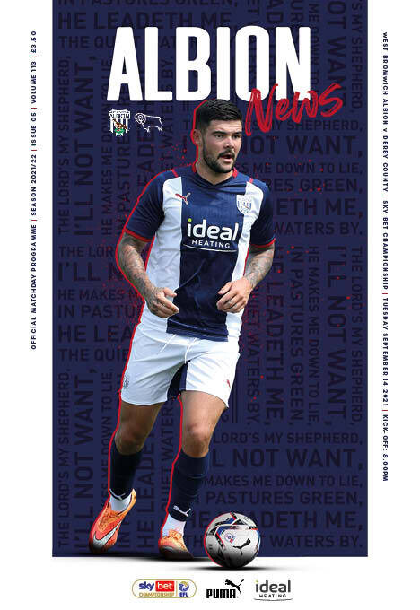 West Bromwich Albion v Derby County - 14/09/21
