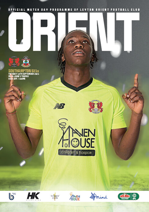 Leyton Orient v Southampton Under-21s - 14/09/21