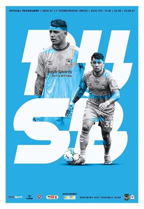 Coventry City v Peterborough United - 24/09/21