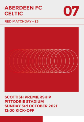 Aberdeen v Celtic - 03/10/21