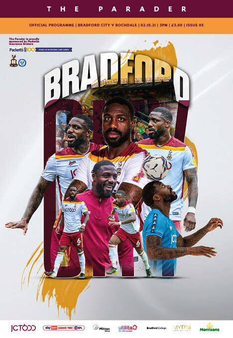 Bradford City v Rochdale AFC - 02/10/21