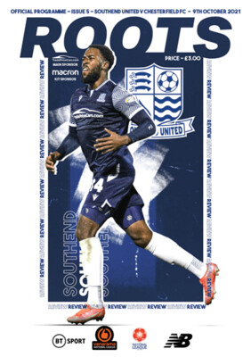 Southend United v Chesterfield - 09/10/21