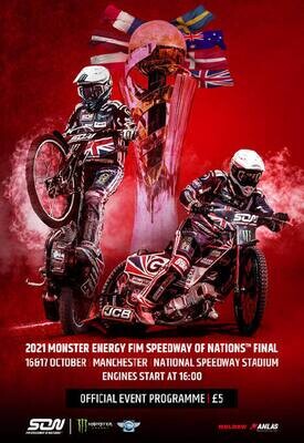 2021 Monster Energy FIM Speedway of Nations Final - 16&17/10/21