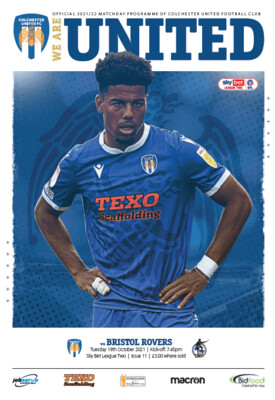 Colchester United v Bristol Rovers - 19/10/21