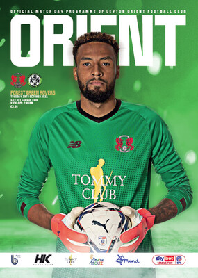Leyton Orient v Forest Green Rovers - 19/10/21