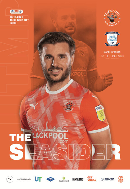 Blackpool v Preston North End - 23/10/21