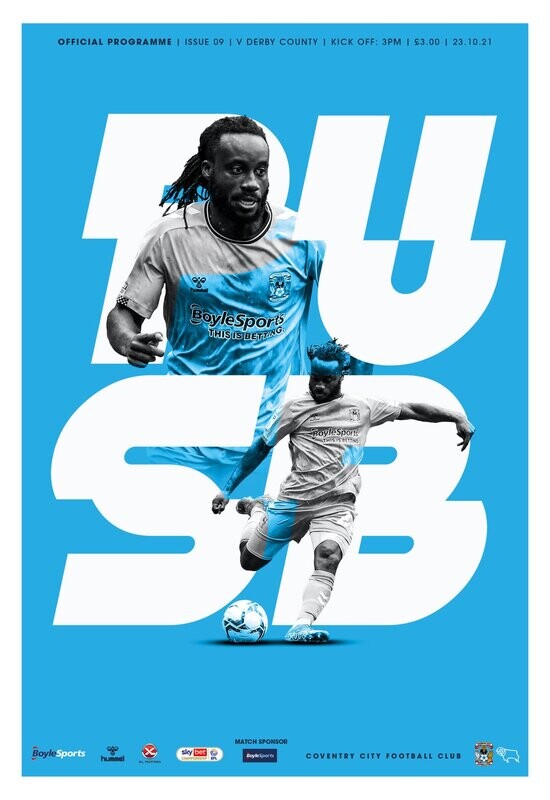 Coventry City v Derby County - 23/10/21