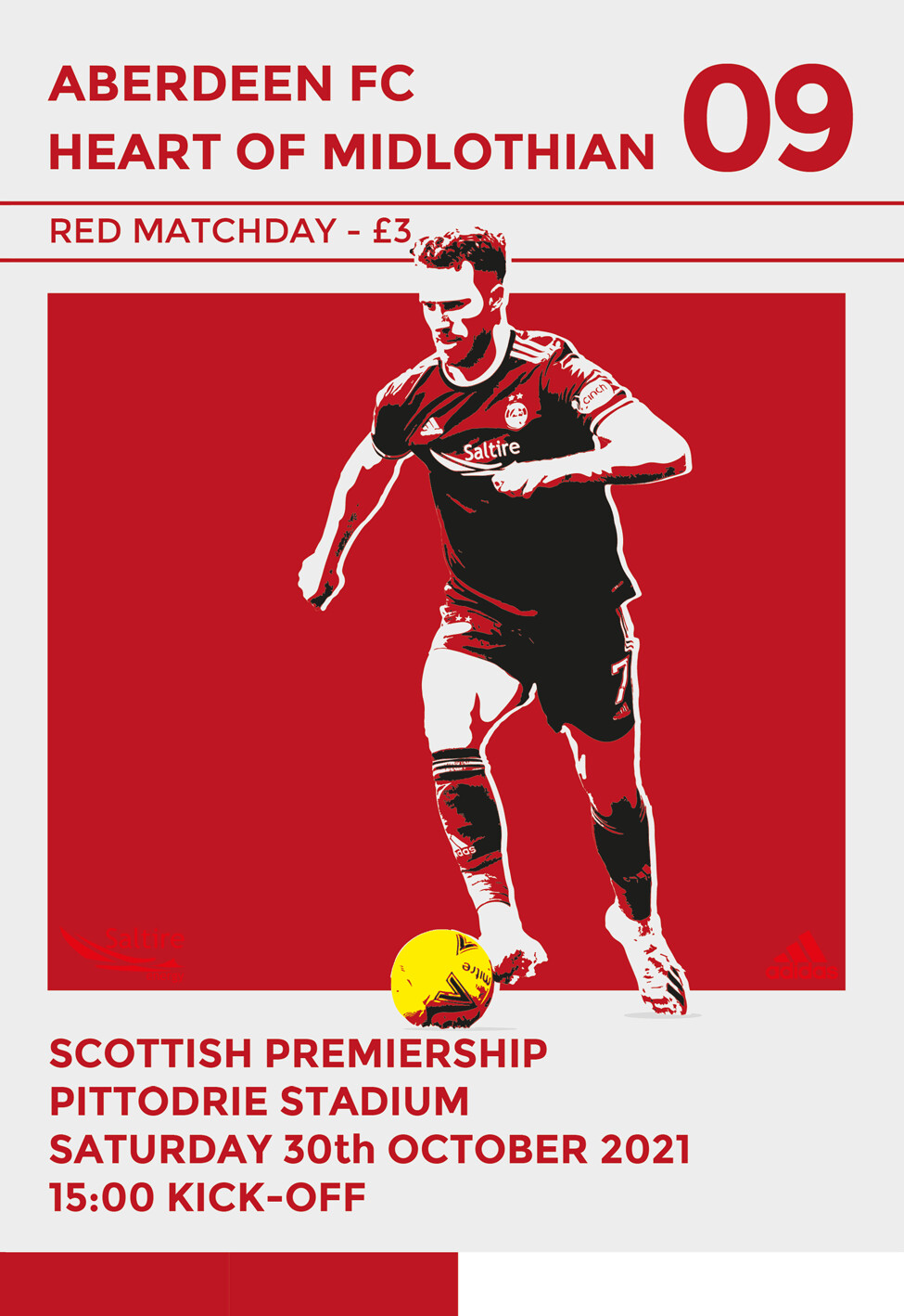 Aberdeen v Heart of Midlothian - 30/10/21