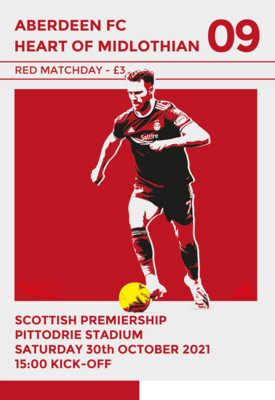 Aberdeen v Heart of Midlothian - 30/10/21