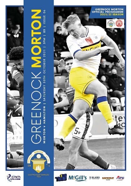Greenock Morton v Hamilton Academical - 30/10/21
