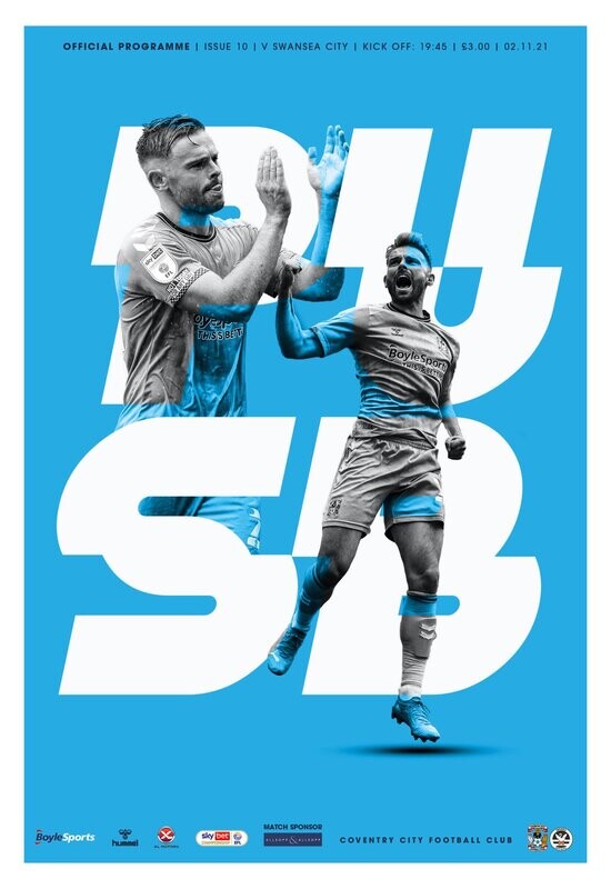 Coventry City v Swansea City - 02/11/21