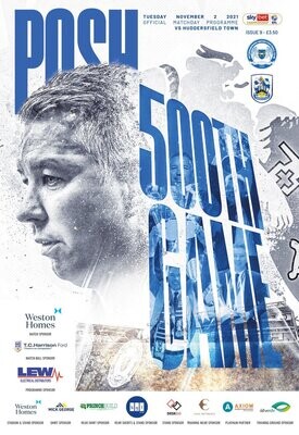 Peterborough United v Huddersfield Town - 02/11/21