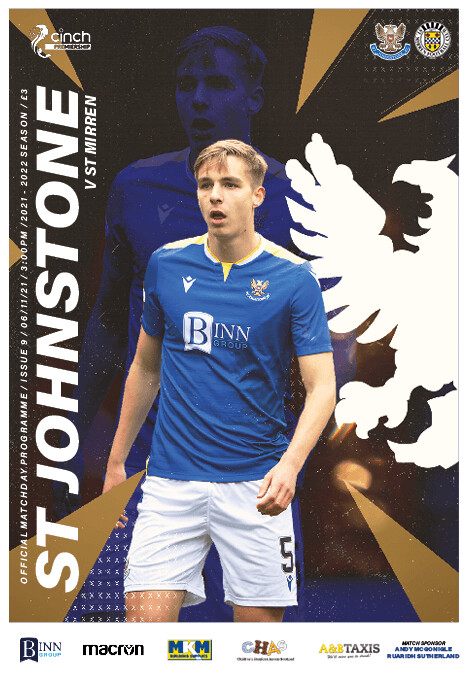 St Johnstone v St Mirren - 06/11/21