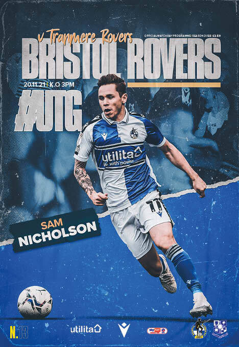 Bristol Rovers v Tranmere Rovers - 20/11/21