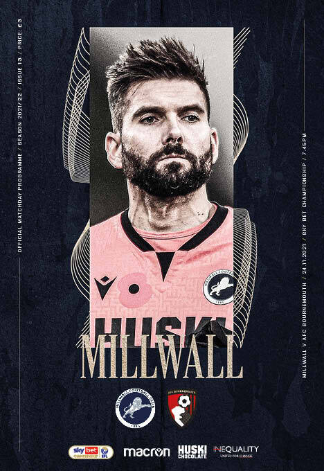 Millwall v AFC Bournemouth - 24/11/21