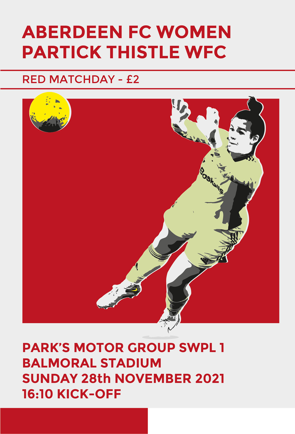 Aberdeen FC Women v Partick Thistle WFC - 28/11/21