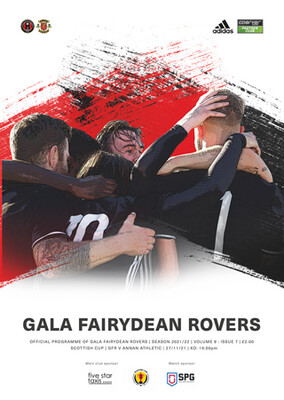 Gala Fairydean Rovers v Annan Athletic - 27/11/21