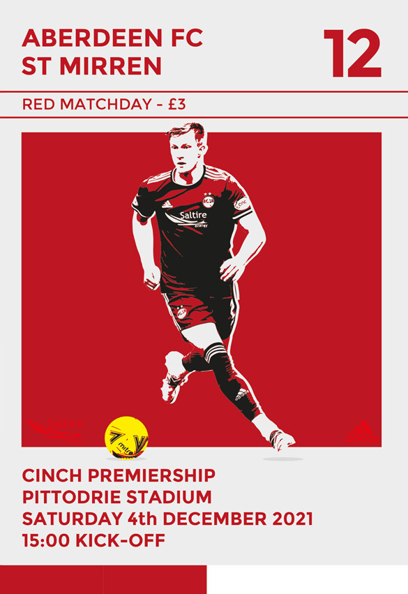 Aberdeen v St Mirren - 04/12/21
