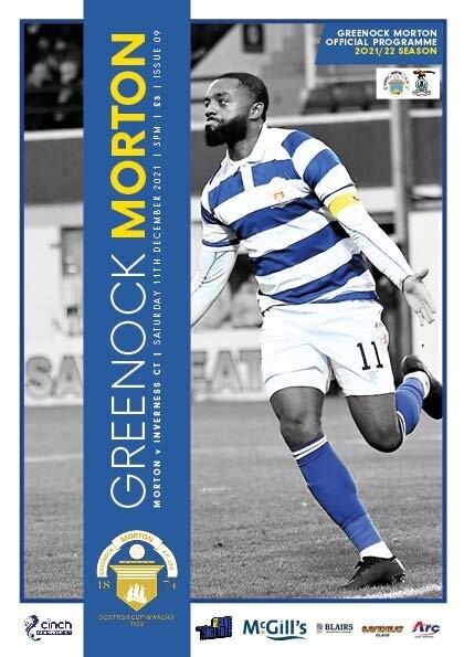 Greenock Morton v Inverness Caledonian Thistle - 11/12/21