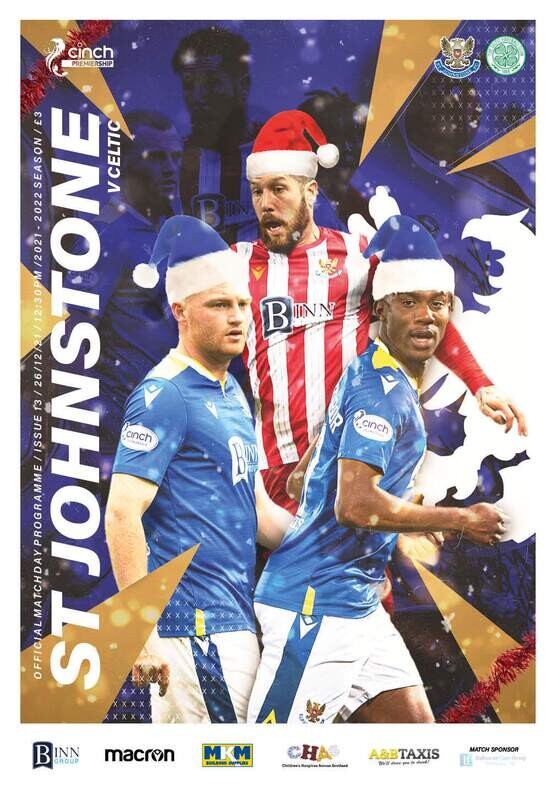 St Johnstone v Celtic - 26/12/21