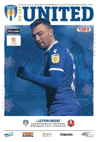 Colchester United v Leyton Orient - 26/12/21