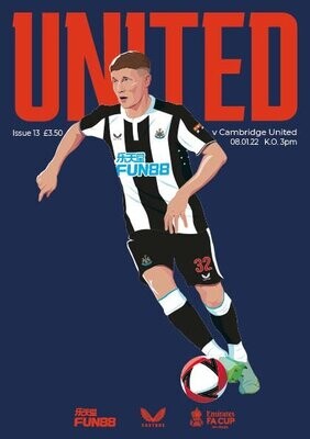 Newcastle United v Cambridge United - 08/01/22
