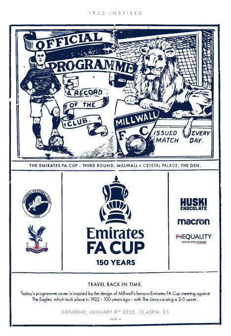 Millwall v Crystal Palace - 08/01/22
