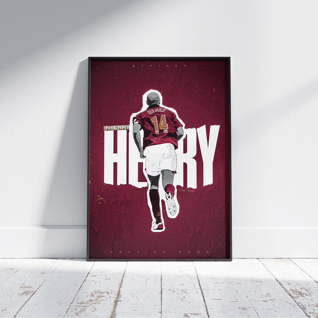 A4 POSTER - 'Thierry Henry' Hall of Fame
