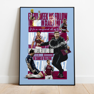 A4 POSTER - Aston Villa 1