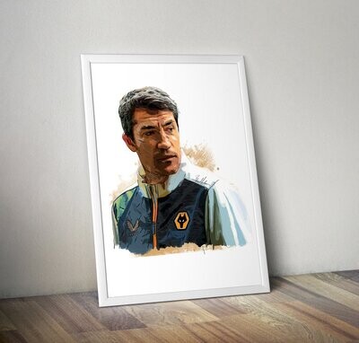 A4 POSTER - 'Bruno Lage'