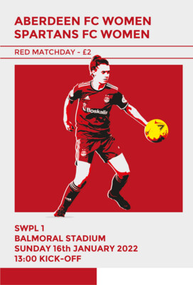 Aberdeen FC Women v Spartans FC Women - 16/01/22
