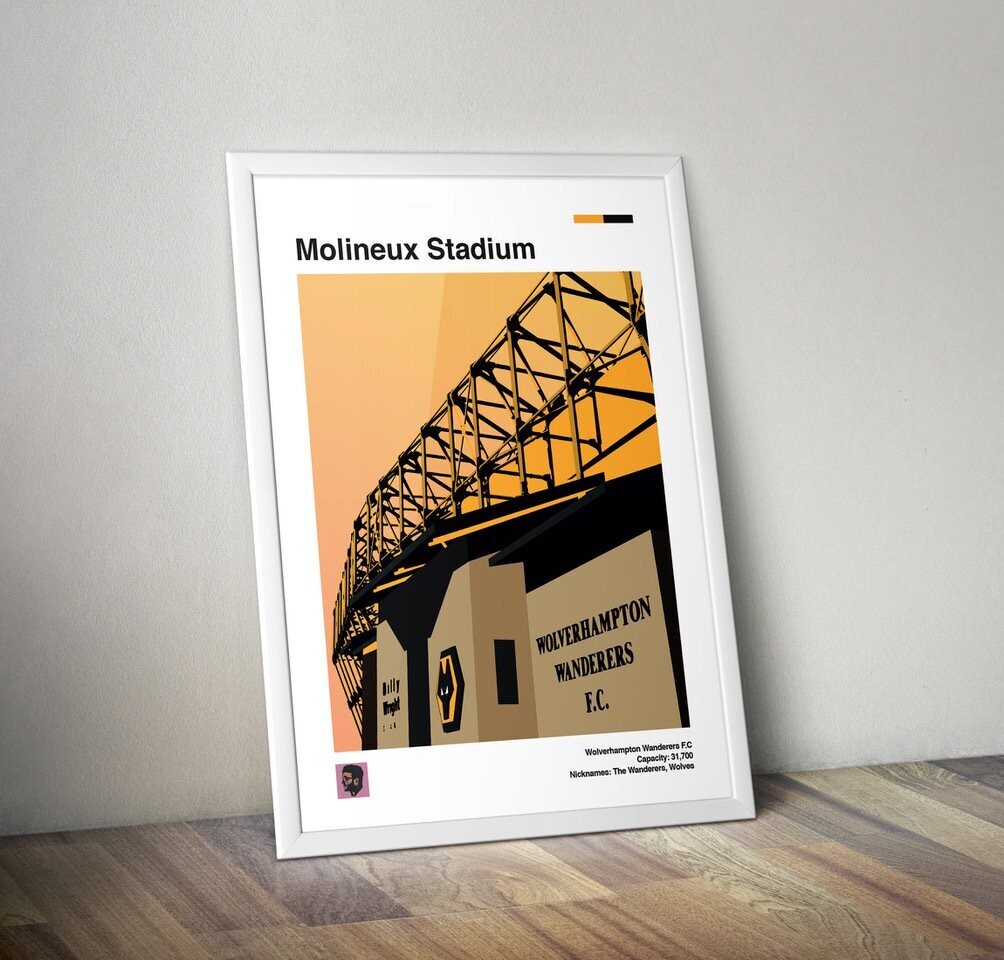 A4 POSTER - 'Molineux Stadium'