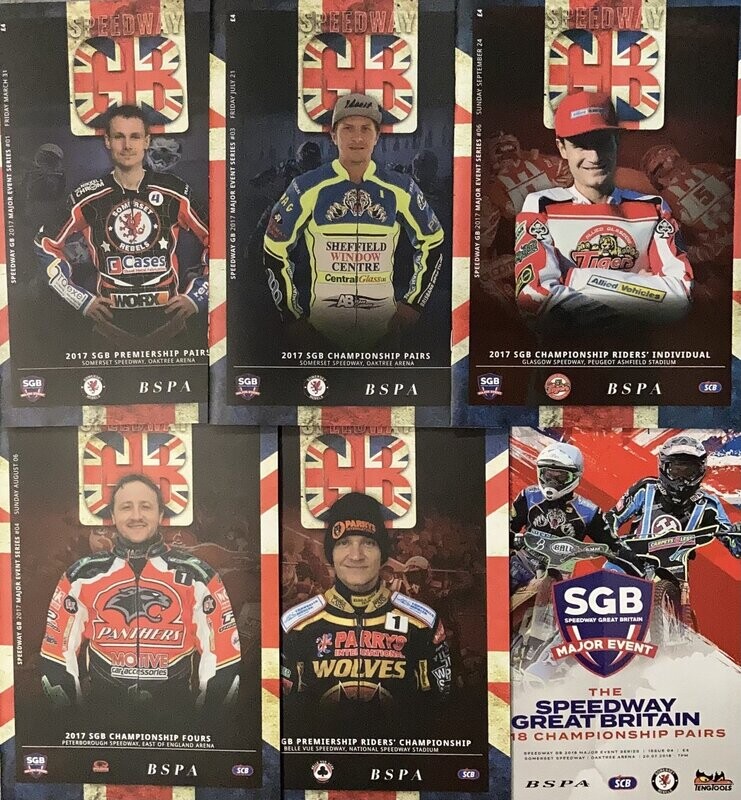 Speedway Major Event Series Bundle 2 - 2017-2018