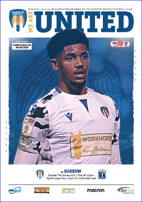 Colchester United v Barrow AFC - 15/01/22