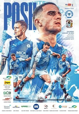 Peterborough United v Coventry City - 15/01/22