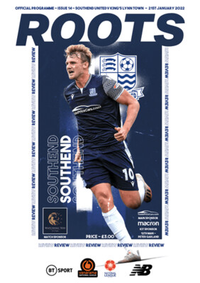 Southend United v King's Lynn Town - 21/01/22