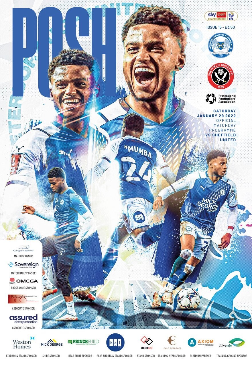Peterborough United v Sheffield United - 29/01/22