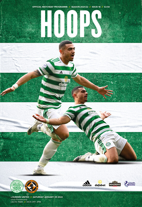Celtic v Dundee United - 29/01/22