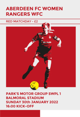 Aberdeen FC Women v Rangers Women - 30/01/22