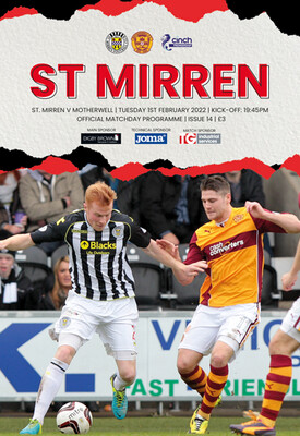 St Mirren v Motherwell - 01/02/22