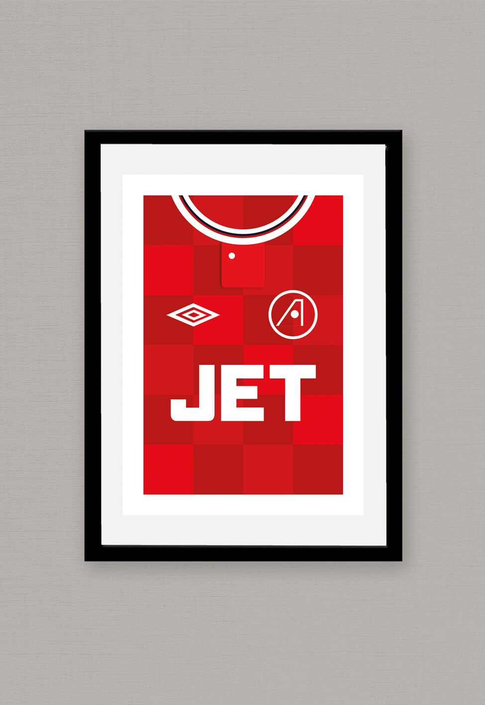 A4 POSTER - Aberdeen Player Shirt Sponsor 1 - Jay Emmanuel Thomas
