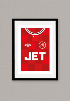 A4 POSTER - Aberdeen Player Shirt Sponsor 1 - Jay Emmanuel Thomas