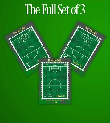 'First Class Celtic' SET - Celtic v Rangers Feb 22